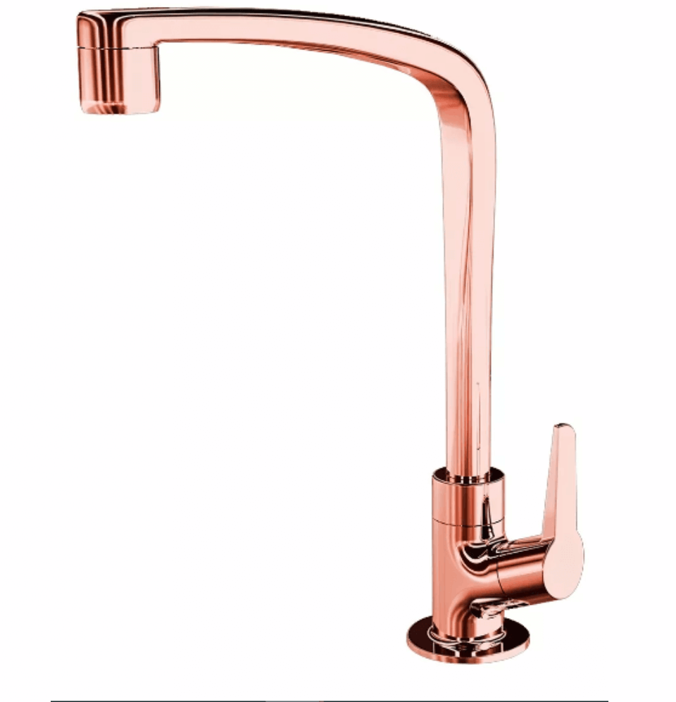 Torneira de cozinha Flatt 1167 F71 rose gold - Lorenzetti