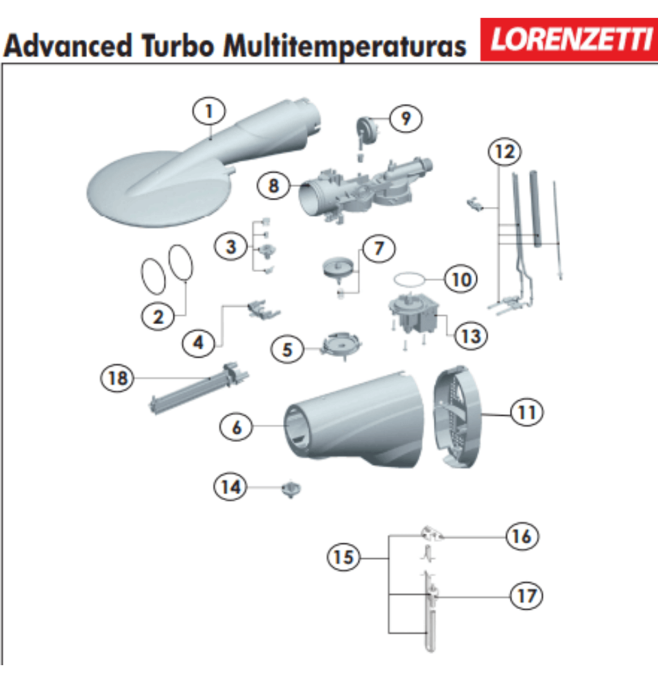 Anel Da Eletrobomba Advanced Turbo / Jet Turbo / Duo Shower Turbo- Lorenzetti