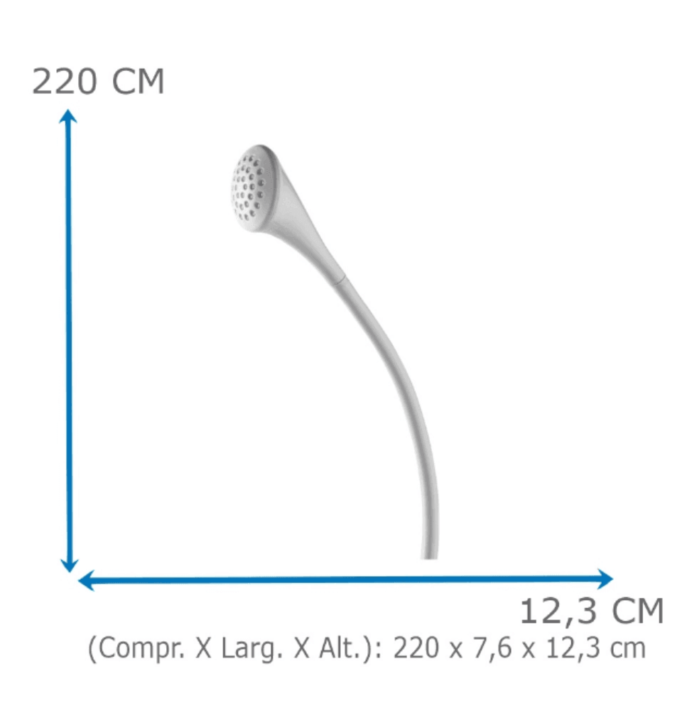 Ducha Manual Com Chuveirinho Futura e Evolution 8010