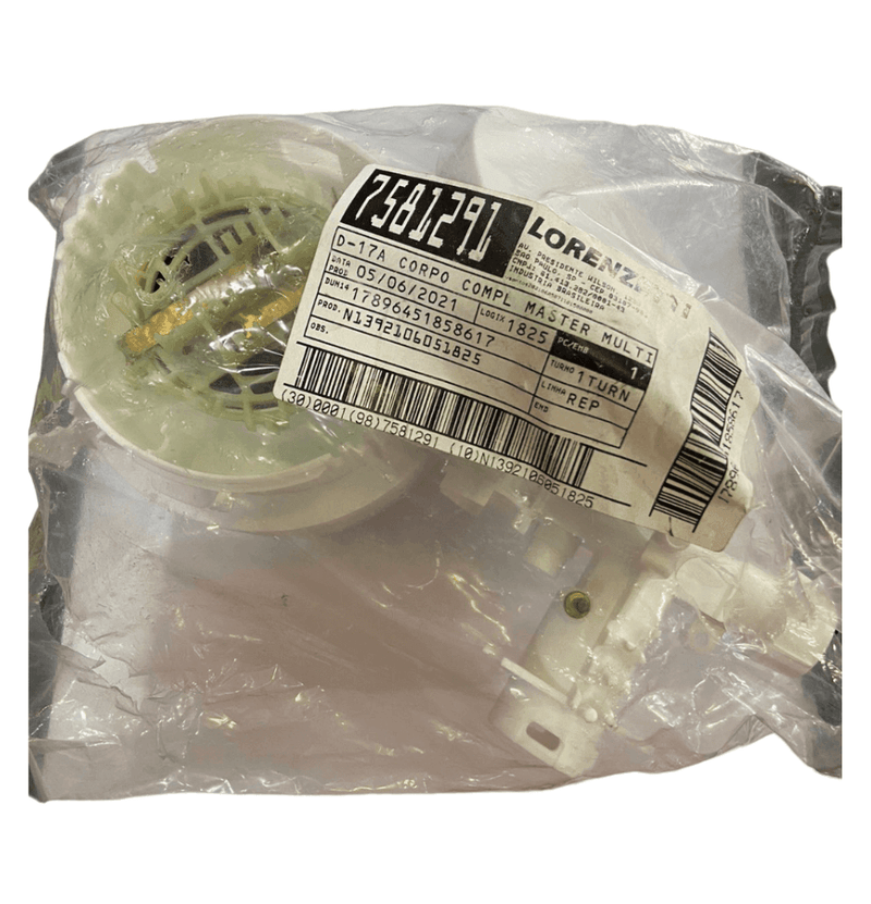 Corpo do chuveiro Ducha Duo Multitemperaturas Lorenzetti - Resistência Para Chuveiro