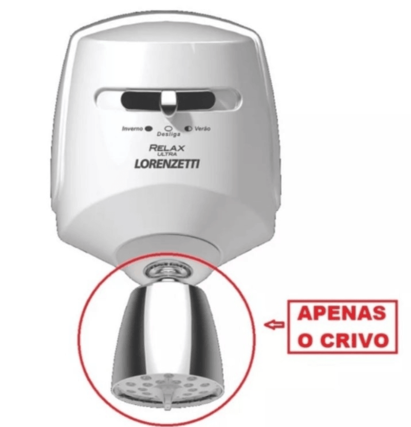 Ducha dirigivel cromada Relex e Jet set Lorenzetti 2093-A - Resistência Para Chuveiro