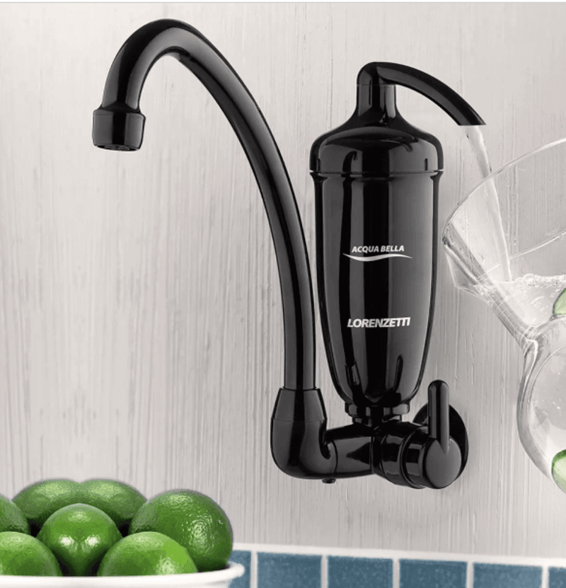 Purificador acqua bella com torneira black -Lorenzetti - Resistência Para Chuveiro