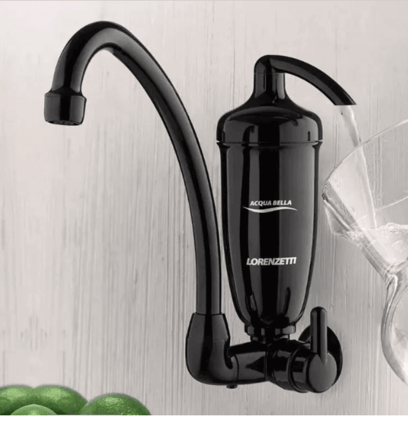 Purificador acqua bella com torneira black -Lorenzetti - Resistência Para Chuveiro