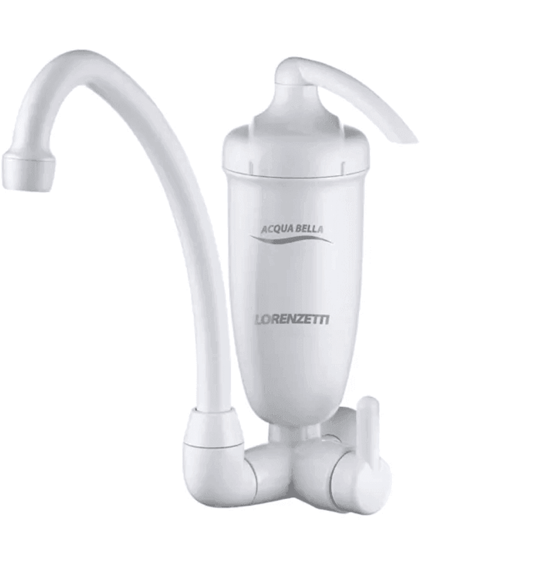 Purificador Com Torneira Parede Acqua Bella - BRANCO - Resistência Para Chuveiro