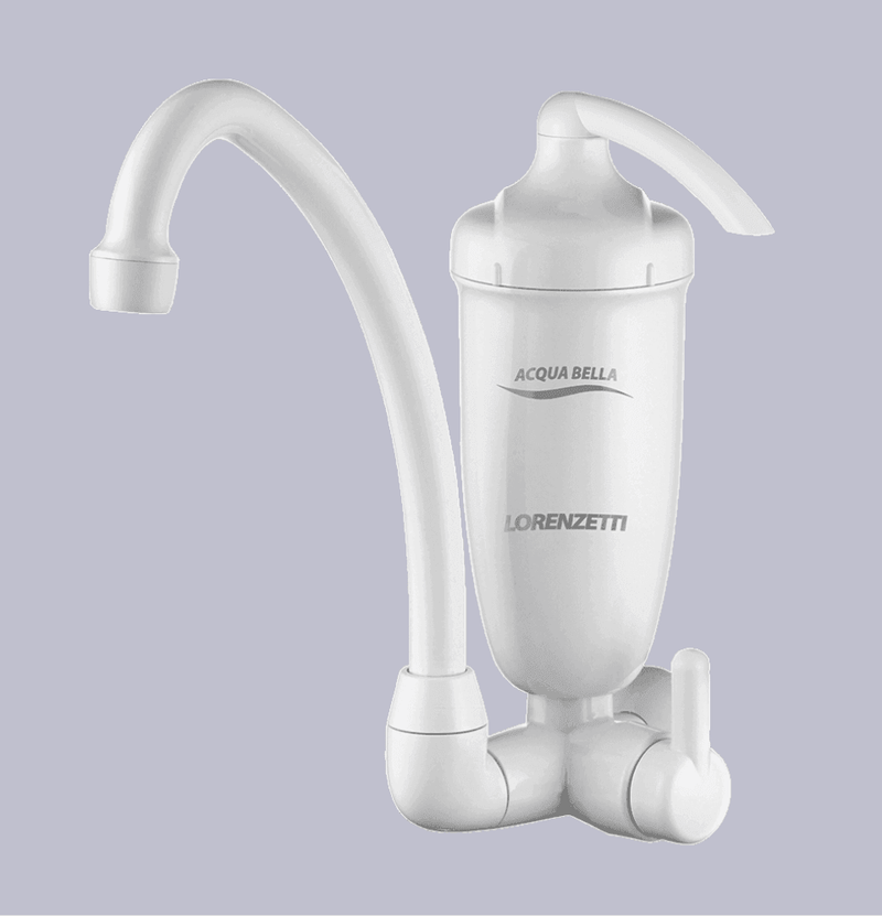 Purificador Com Torneira Parede Acqua Bella - BRANCO - Resistência Para Chuveiro