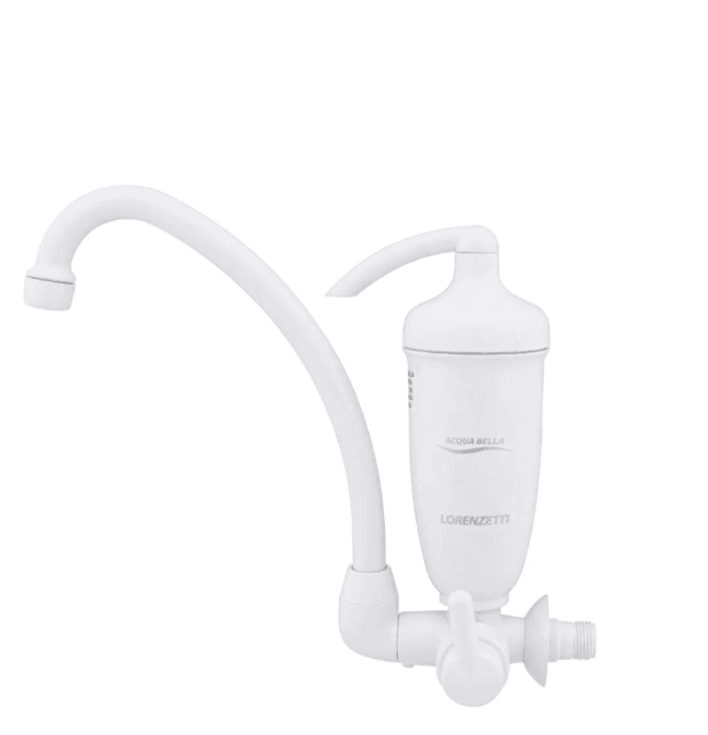 Purificador Com Torneira Parede Acqua Bella - BRANCO - Resistência Para Chuveiro