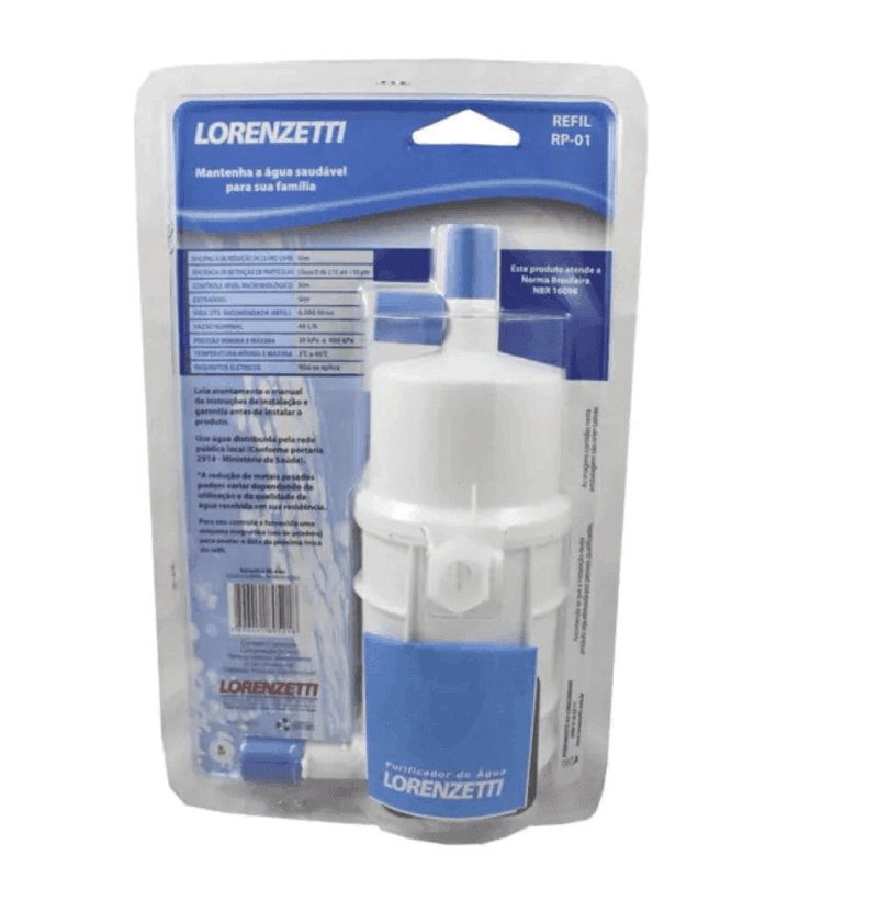 Refil Para Purificador Naturalis RP-01 - Lorenzetti - Resistência Para Chuveiro