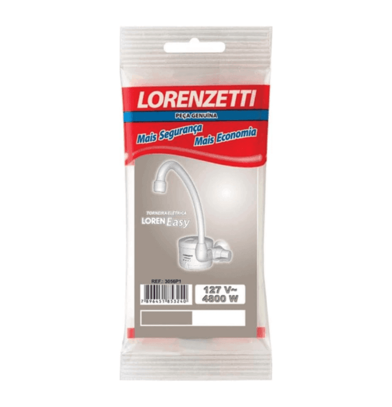Resistencia 127V 4800W Loren Easy 3056-P1 - Lorenzetti - Resistência Para Chuveiro