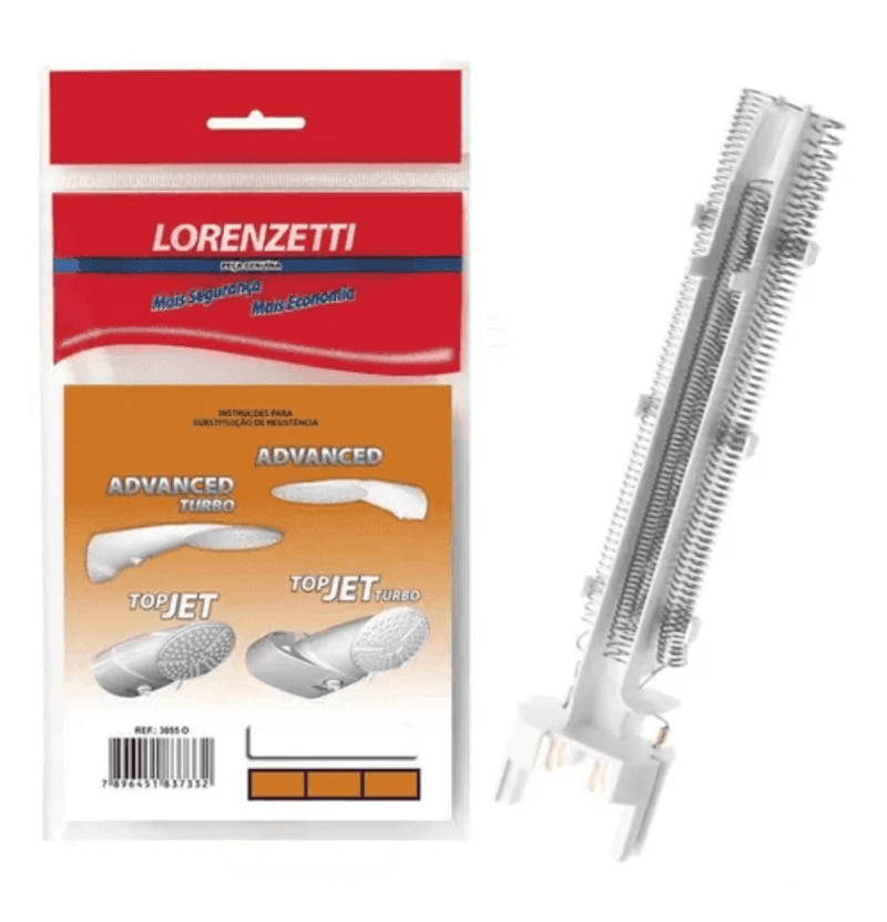 Resistencia Advanced e Top Jet Multitemperaturas 127V 5500W-3055-Q - Resistência Para Chuveiro