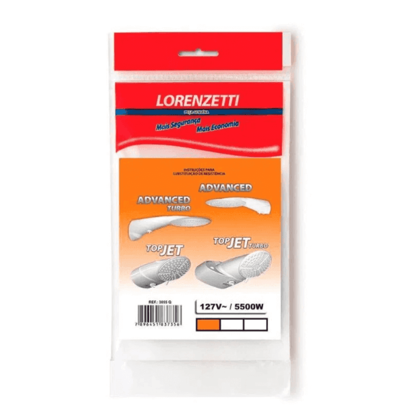 Resistencia Advanced e Top Jet Multitemperaturas 127V 5500W-3055-Q - Resistência Para Chuveiro