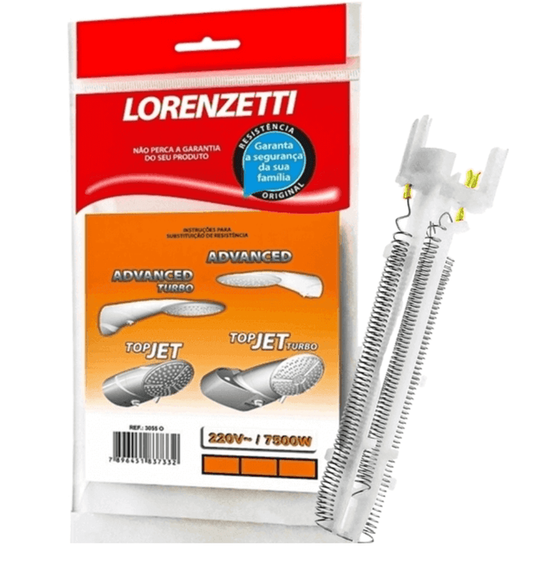 Resistencia Advanced/Top Jet 220V 7500W-3055-O - Resistência Para Chuveiro