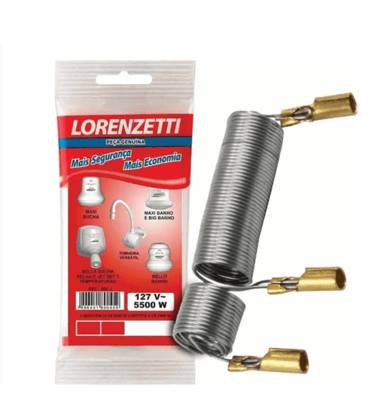 Resistencia Maxi Ducha 127V 5500W MD/J3 - 055-J Lorenzetti - Resistência Para Chuveiro