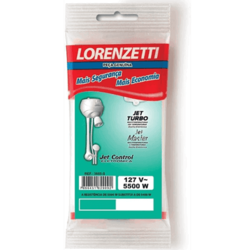 Resistencia Para Jet Turbo Jet Master 220v 5500w Lorenzetti - Resistência Para Chuveiro
