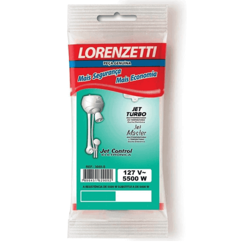 Resistencia Para Jet Turbo Jet Master 220v 5500w Lorenzetti - Resistência Para Chuveiro
