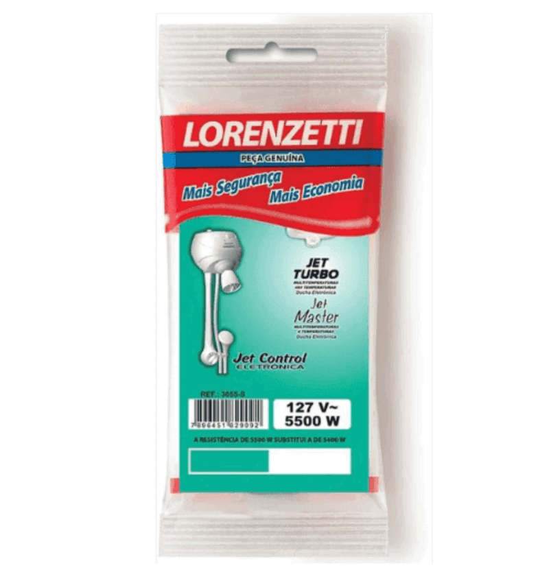 Resistencia Para Jet Turbo Jet Master 220v 5500w Lorenzetti - Resistência Para Chuveiro