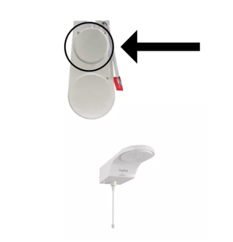 Tampa Da Camara Quente Ducha Fit Hydra - Resistência Para Chuveiro